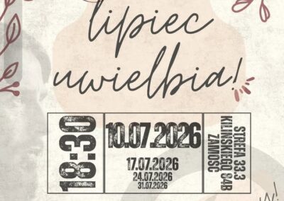 🕊️ Zapraszamy Cię na wieczór uwielbienia 📅 Piątek | 10.07.2026 🕡 Start: 18:30 📍 Strefa 33.3 |